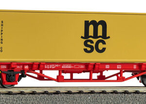 27726 PIKO Containertrgwg. MSC NS V 1x40