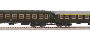 28321 PIKO 2er Set Personenwg. 1. Kl. + 2. Kl. PKP IV