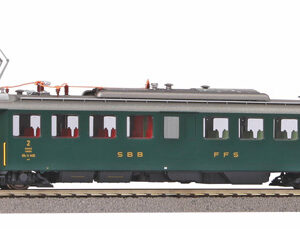 94153 PIKO N-Triebwg./Sound RBe 4/4 1406 Prototyp, grün, alte Schrift, SBB, Ep. IV