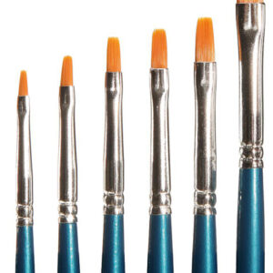172131 Faller Pinsel-Set, Flachpinsel, synt
