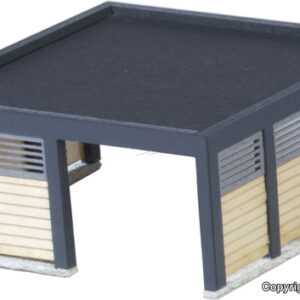 38346 Kibri H0 Carport - Polyplate Bausatz