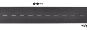 48290 Vollmer H0 Straßenplatte Asphalt aus Steinkunst mit Nut für Magnetband