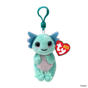 2014576 TY Pluche Beanie Bellies Clip Alex Axolotl 10cm