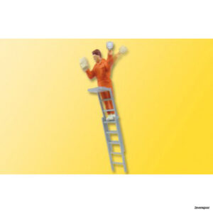 5117 Viessmann H0 Plakaatplakker op ladder, bewegend