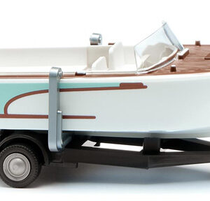 9504 Wiking Motorboot auf Anhänger