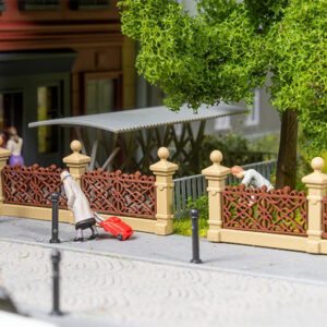 180425 Faller Villenzaun, braun