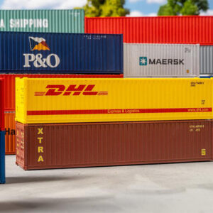 182056 Faller 40' Container DHL und XTRA