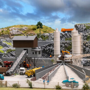 222228 Faller Betonmischwerk mit Kies-Verla