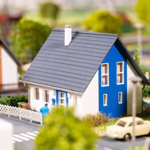232146 Faller Einfamilienhaus, blau