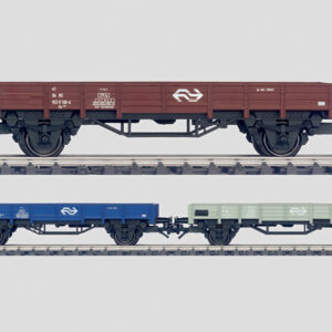 44333 Marklin Wagenset 3 Niederbordwagen NS