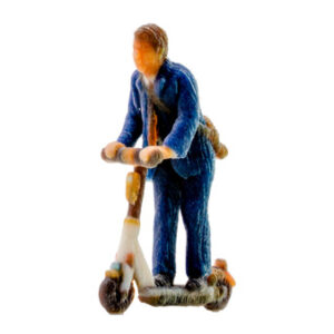 10607 Noch Mann auf E-Scooter 3D-Master