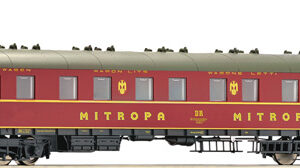 6200204 Roco Personenwagen Bauart 28 WLAg DR gelbe Zierlinien