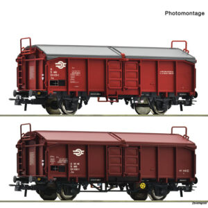 6600116 Roco 2er Set Schiebedachwag. MAV