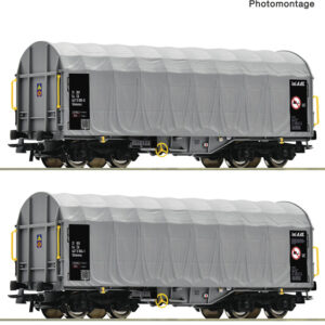 6600144 Roco 2er Set Schiebeplanenwag. CD