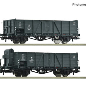 6600216 Roco 2er Set offene Güterwagen Wddo PKP