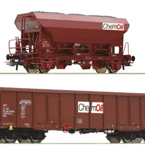 6600221 Roco 2er Set Güterwagen Chemoil