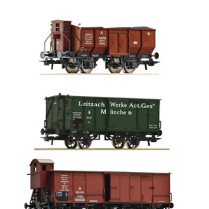 6600223 Roco 3er Set Güterzug Kbaystb