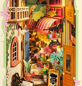 TGB09 Robotime Book Nook Floral Corner