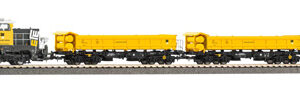 58160 Piko Zugset Diesellok DE18 Leonhard Weiss VI + DSS PluX22 + 3x Zweiseitenkipper Fakks127 (TOFT 2026)