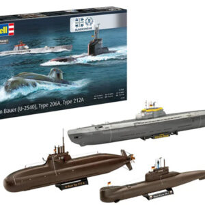 05186 Revell 70 jaar Bundeswehr:Wilhelm Bauer,Type 206A,Klasse2