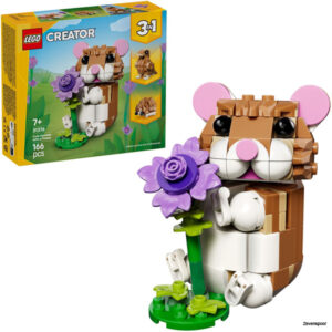 31376 LEGO® Schattige hamster met bloem