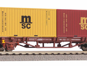 27750 Piko Containertragwg. 2x 20'' MSC Container FS V