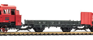 37124 Piko G-S-Set Güterzug BR 80 + zwei Güterwg. + Dampf DR III