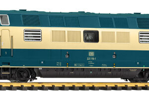 37463 Piko G-Diesellok/Sound BR 221 blau beige DB IV
