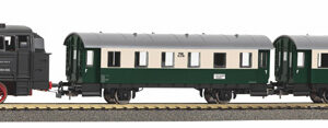 57035 Piko S-Set Dampflok BR 80 VSM + zwei Personenwg. NS VI A-Gleis & B