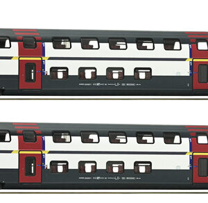 6200215 Roco 2er Set 1. Kl. Doppelstockwagen IC2000