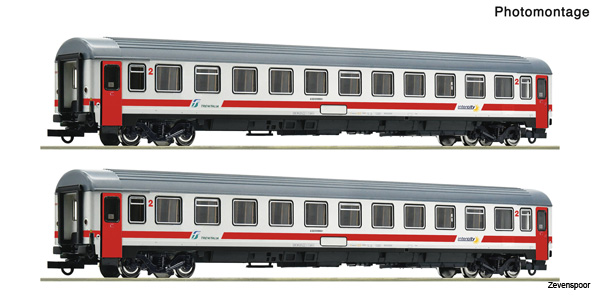 6200242 Roco 2er Set Eurofimawagen FS "IC Sun"