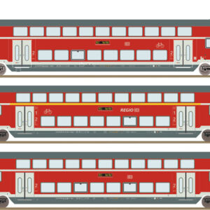 6220248 Roco 3er Set Dosto RE2 DB AG AC