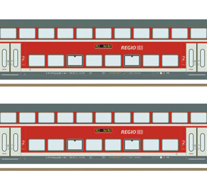 6220249 Roco 2er Set Dosto RE2 DB AG AC