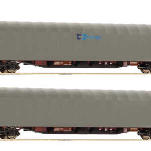 6600159 Roco 2er Set Schiebeplanenwag. CD C