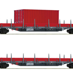 6600201 Roco 2er Set Rungenwagen DB-AG