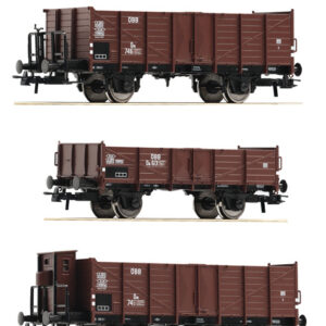 6600250 Roco 3er Set offene Güterwagen ÖBB