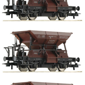 6600269 Roco 3er Set Talbot Schotterwagen DB