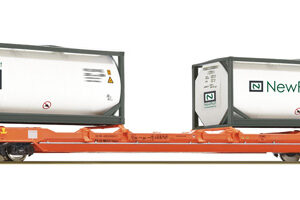 6600275 Roco Taschenwg. T5 Wascosa + NewPort Tankcontainer