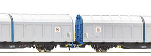 6600276 Roco Schiebewandwagen-Doppeleinheit Transwaggon