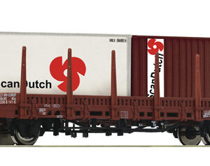 6600289 Roco Rungenwagen Kbs NS + Container "Scan Dutch"