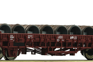 6600300 Roco Flachwagen SNCF + Drahtrollen