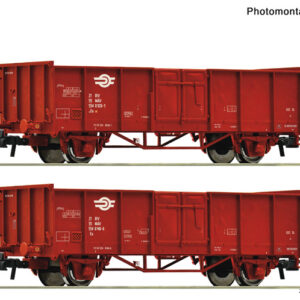 6600301 Roco 2er Set offene Güterwagen MAV