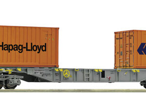 6600304 Roco Containertragwagen Sgns PKP + Container