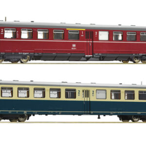 7720016 Roco 2er Set Akkutriebwag. BR 515+Steuerwagen DB AC-Snd.