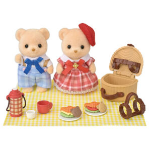 5852 Sylvanian Families Biscuit Bear sister & brother