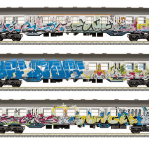18264 Trix Personenwagen-Set Silberlinge