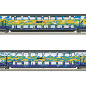 18298 Trix Doppelstockwagen-Set Touristi