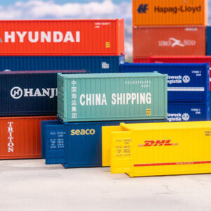 182057 Faller 20' Container, 5er-Set