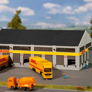 231733 Faller Logistik-Zentrum DHL mit Figu