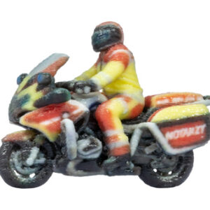 10911 Noch Ambulanzmotorrad Deutschland 3D-Master